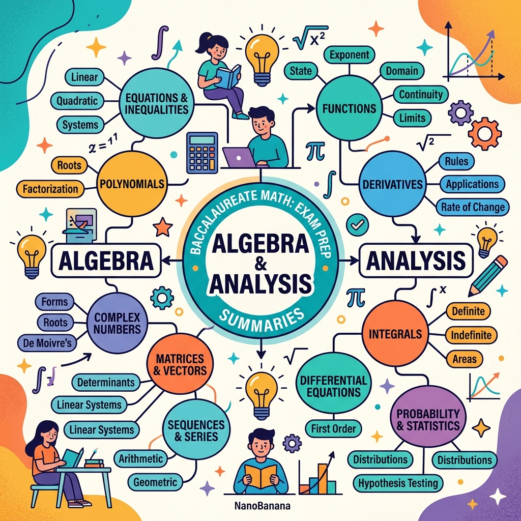 Résumés de Cours du Baccalauréat (2BAC SX) : Le Guide Ultime pour l'Analyse et l'Algèbre