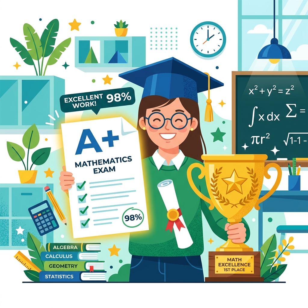 Les Secrets pour Obtenir d'Excellents Résultats en Mathématiques